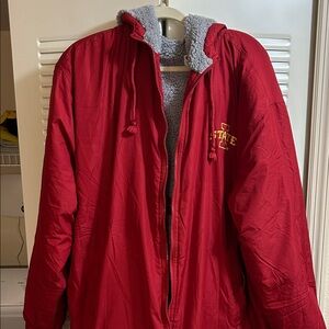 Fleece Lined Iowa State Winter Jacket